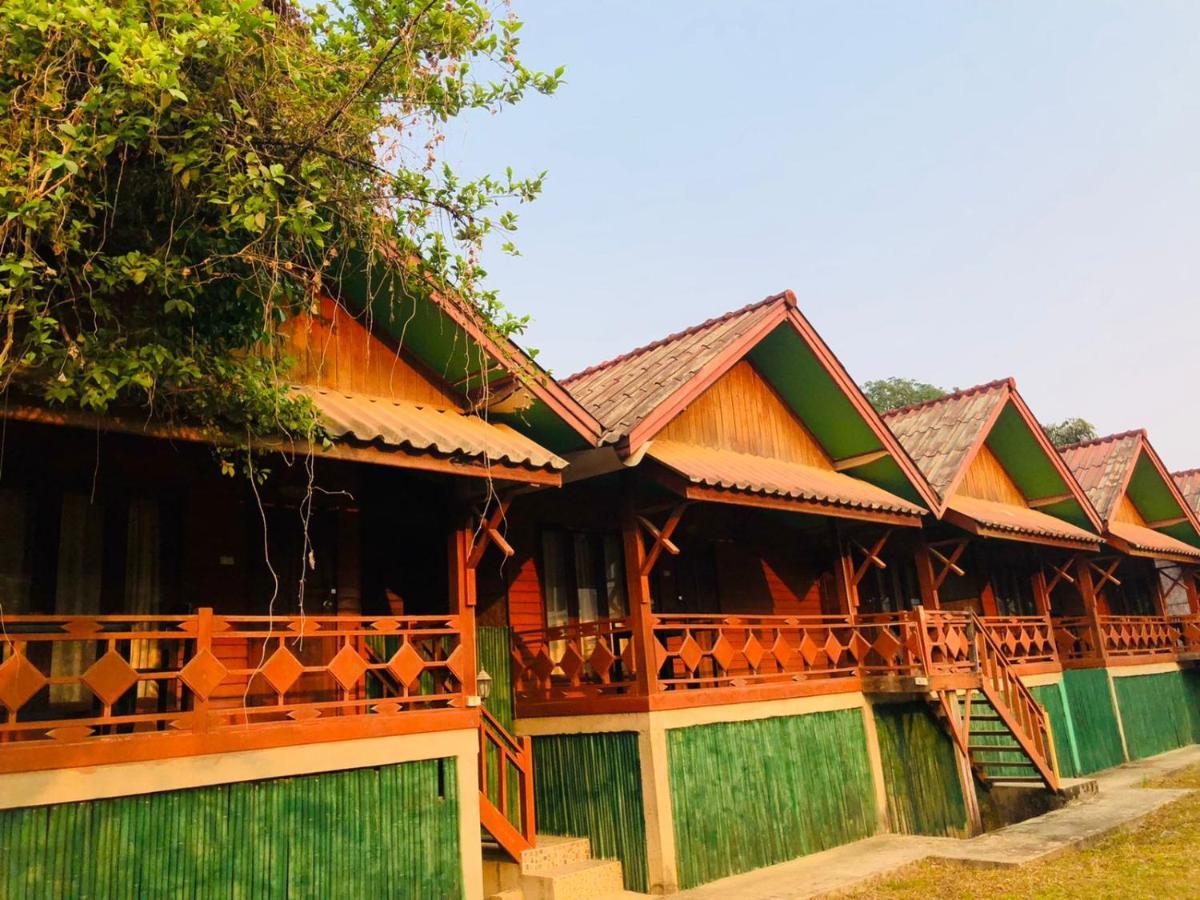 Bungalows Le Jardin Organique Ban Khouaphan Exteriér fotografie