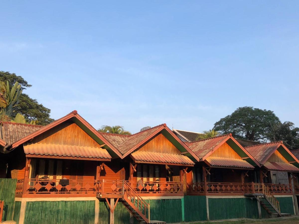 Bungalows Le Jardin Organique Ban Khouaphan Exteriér fotografie