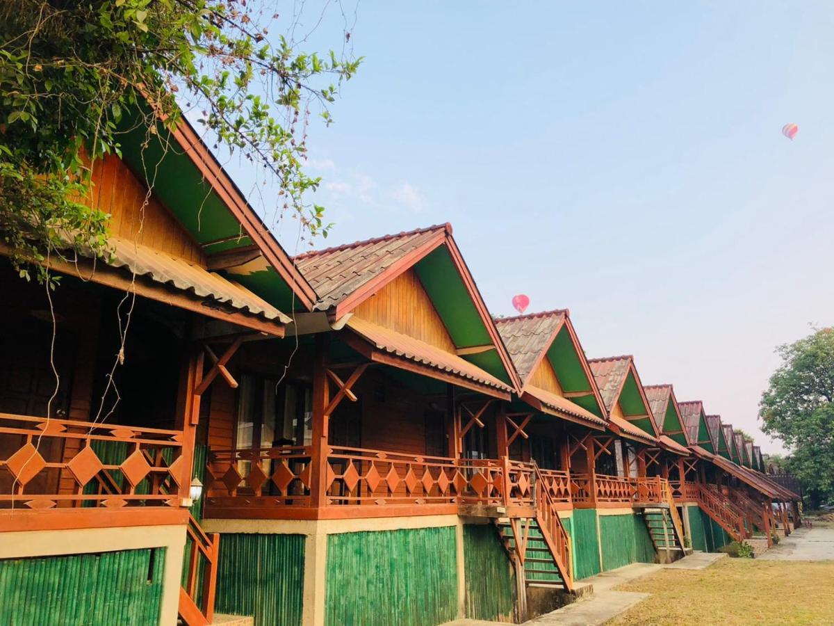 Bungalows Le Jardin Organique Ban Khouaphan Exteriér fotografie