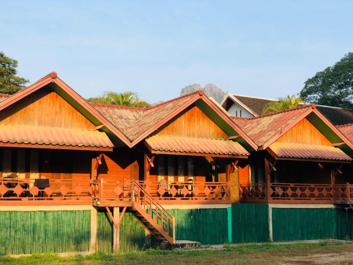 Bungalows Le Jardin Organique Ban Khouaphan Exteriér fotografie