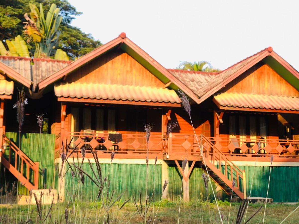 Bungalows Le Jardin Organique Ban Khouaphan Exteriér fotografie