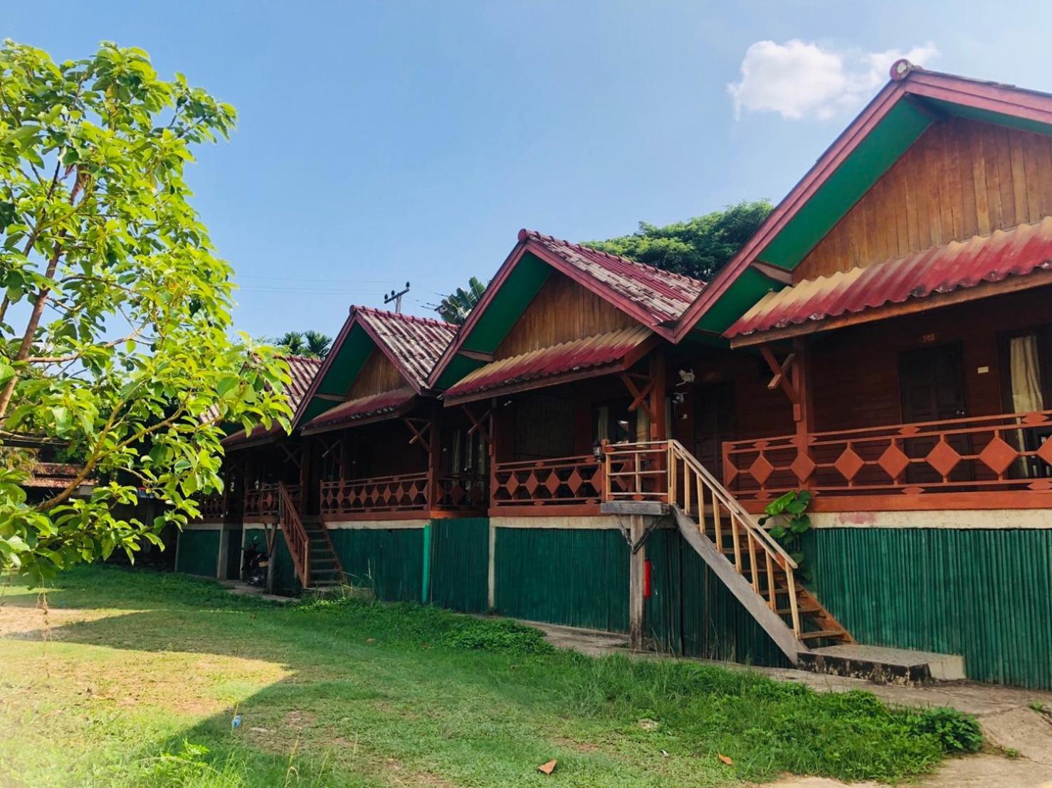 Bungalows Le Jardin Organique Ban Khouaphan Exteriér fotografie